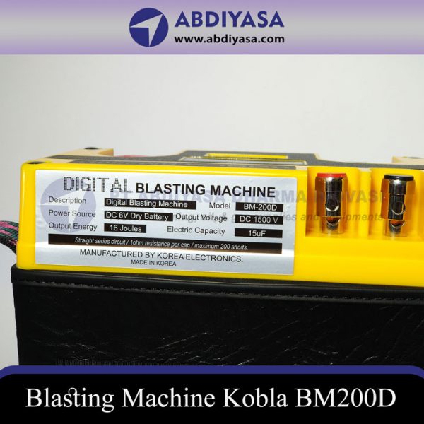 Blasting Machine Kobla Bm200d 1b Mining