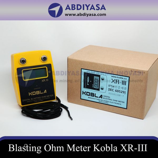 Blasting Ohm Meter 1b Mining Kobla Xr Iii