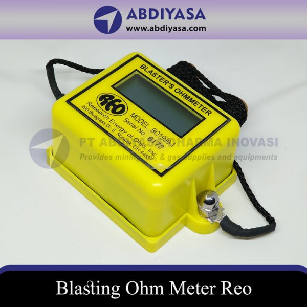 Blasting Ohm Meter Reo 1b Mining Bo1999 1