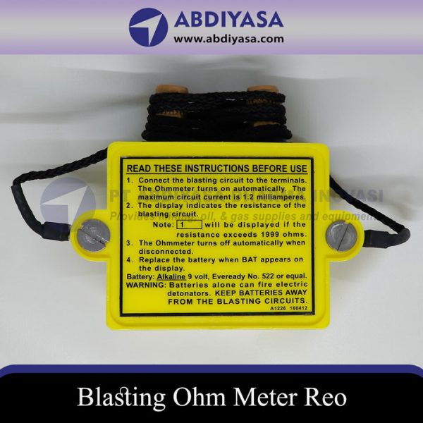 Blasting Ohm Meter Reo 1c Blasting Bo1999 1